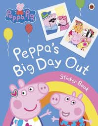 PEPPA PIG - PEPPAS BIG DAY OUT STICKER BOOK resmi